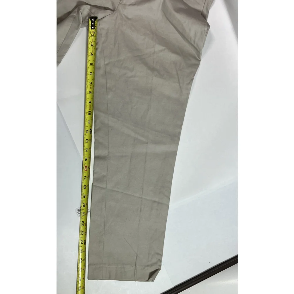 Banana Republic Heritage Pants‎ Mens 33x28 Slim Fit Linen Blend New Hemmed
